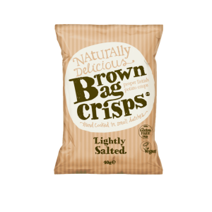 Brown Bag Crisps - Légèrement salées 40 g (5 / 10 / 20 unités)