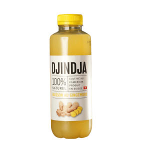 Djindja - Limonade au Gingembre et à l'Ananas 500 ml (12 unités)