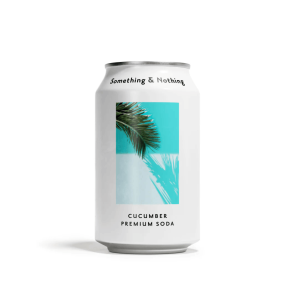 Something & Nothing - Soda Premium - Concombre 330 ml (12 unités)