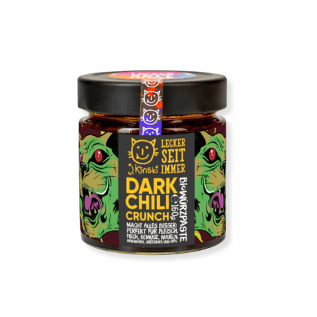J.Kinski - Organic Dark Chili Crunch 160g (6 units)