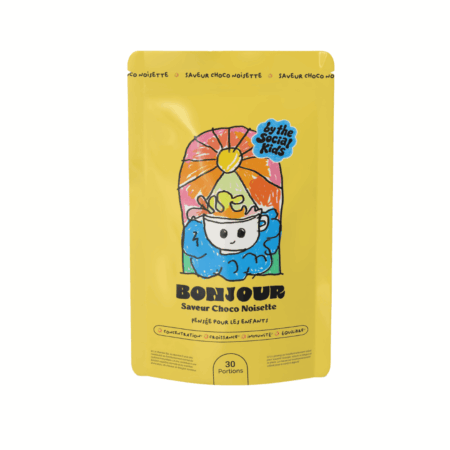 Bonjour Drink - Enfants - Saveur Chocolat et Noisette 107 g